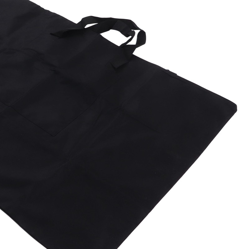 Portfolio Bag Black 38x26in Large Capacity Thick Canvas Light Weight