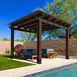 4x4 Post Base 8 Pcs,(Inner Size 3.6x3.6) Wood Fence Post Anchor,Decking Post Base,Railing Post Brackets,Heavy Duty Steel Post Bracket for Pavilion,Deck Railing,Support Deck Base Plate,Pergola