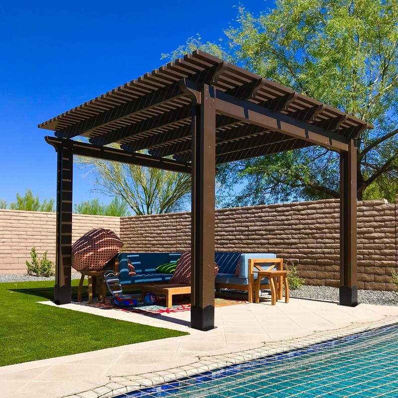 4x4 Post Base 8 Pcs,(Inner Size 3.6x3.6) Wood Fence Post