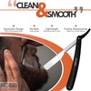 Professional Barber Straight Edge Razor with 10 Blades Men's Manual