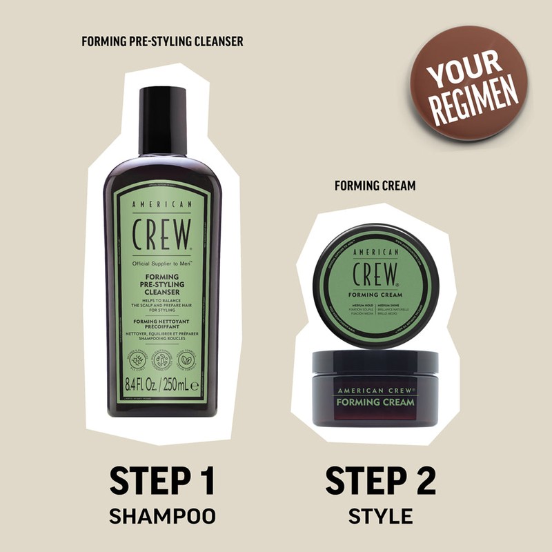 American Crew Forming & Pre-Styling Shampoo With Bonus Socks Pack