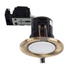 MiniSun | Modern Fire Rated Antique Brass GU10 Recessed Ceiling