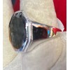 Natural Creations mens sterling silver ring Size 10 Labradorite