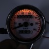 Universal Motorcycle Speedometer Odometer 12V Night Viewing Meter Kilometer Table