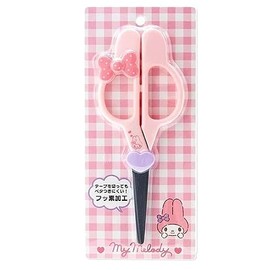 Sanrio My Melody - Tijeras grandes, 15 cm, para cocina, con mangos troquelados de My Melody
