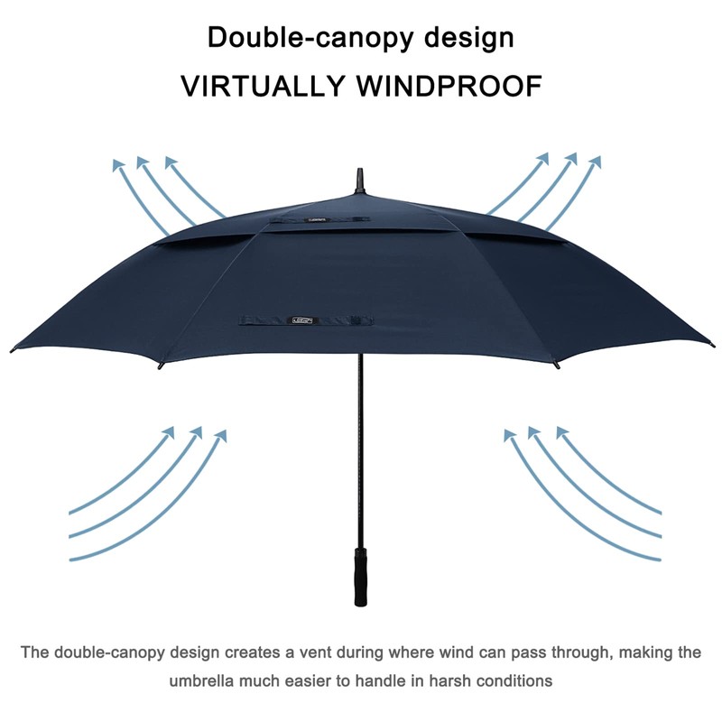 G4Free 72 Inch Huge Large Oversize Golf Umbrella Automatic Open