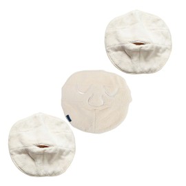 SAFIGLE 3Pcs Moisturizing Coral Fleece Facial Towel Cold Hot Face Mask for Women Daily Care Comfortable Durable Towels for Enhanced Hydration