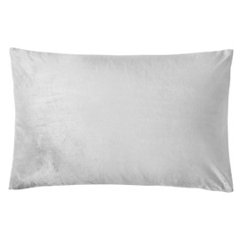 Kumori Pillow Cover, Warm, For Winter, Microfiber, Single Item, Smooth, Moisture Absorption, Heat Generating, Anti-Static, Blanket Touch, Envelope Type, Washable (13.8 x 19.7 inches (35 x 50 cm), Gray
