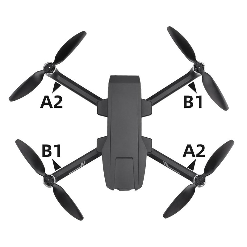 Levigo 4 x Drone Replacement Propeller Compatible with HS720G Drone