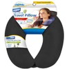 Cloudz Dual Comfort Microbead Airplane Travel Neck Pillow. Super Soft