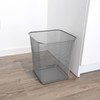 D.RECT Metal Bin Mesh 18L - Bedroom Bin, Trash Can,