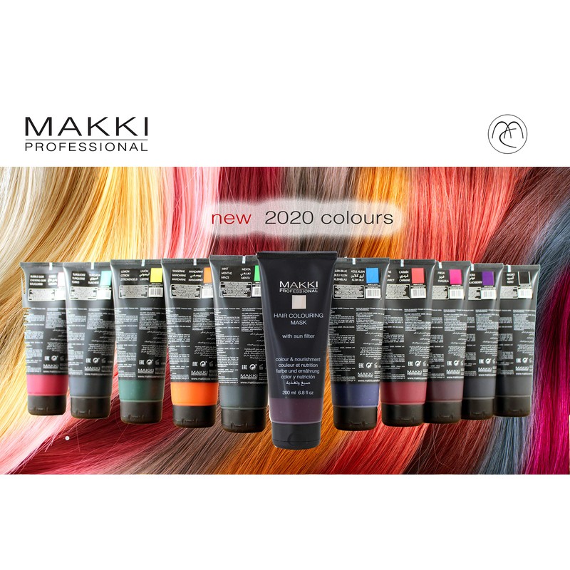 Makki Semi-Permanent Hair Colouring Mask Colour and Nutrition Purple/Violet
