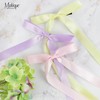 2PCS Silky Satin Hair Bows Hair Clip Ribbon Accessories Ponytail