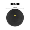 Futihana 3Pcs Squash Ball One-Yellow-Dot Low Speed Sports Professional Player