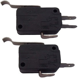 LEFITPA 2 Pack Replacement 1014807 1014805 Golf Cart 3 Prong Micro Switch for Club Car DS and Precedent Gas 1984 & Up Electric 1980 & Up