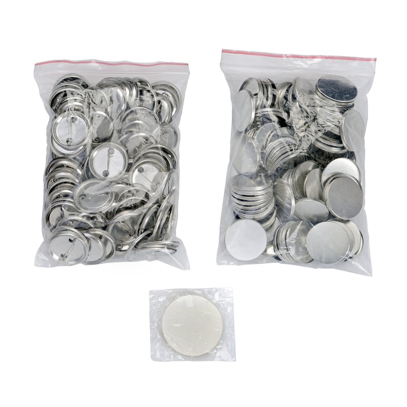 Button Blanks 38 mm (Pack of 100) for Badgematic Button