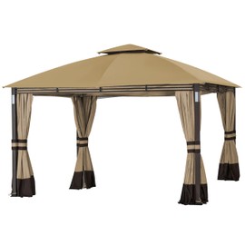 SCOCANOPY Replacement Cover Fit for Crestfield 11X13 Gazebo (Models A101017510, A101017511, A111020900),(Beige)