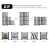 AWTATOS Cube Storage Organizer, Storage Cubes Shelves Bookshelf, 6 Cube