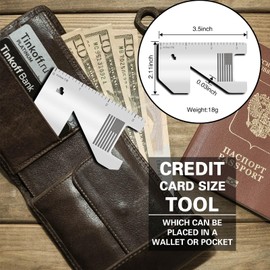 2 Pack Multipurpose Leverage Tools, Firefighting Tools, Multi Functional Hand Tools, Stainless Steel Hand Tools