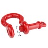One New Shackle, 3/4" Red Fits Universal Products Campers, Crawler