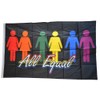 Flaggenfritze® Flag Rainbow All Equal – 90 x 150 cm