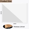 Gdhwxcl 12 x 16 inch Clear Acrylic Sheets 1/8 inch
