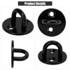 Tissting 304 Stainless Steel Pad Eye Plate Hook,Base Diameter 50mm/1.97in