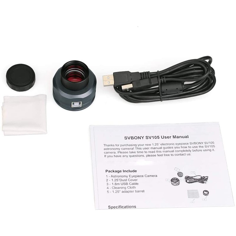 SVBONY SV105C 1.25" Digital Eyepiece Eyepiece for Astronomical Telescope IMX307