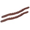 2Pcs Wooden Scraping Stick 8 Massage Dots Large Contact Multifunction