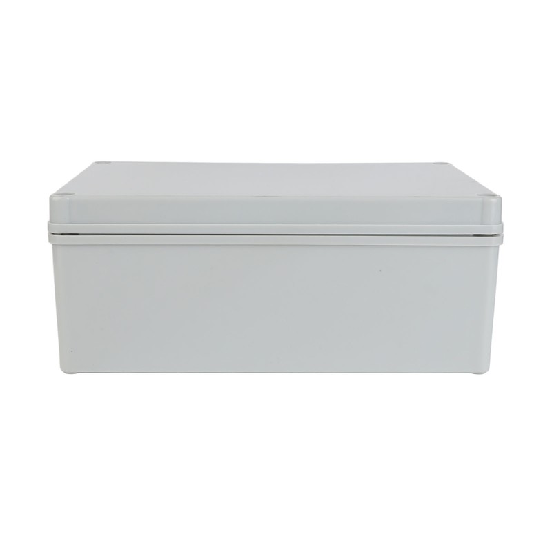 Power Junction Box with Mounting Plate ABS Plastic DIY Electrical