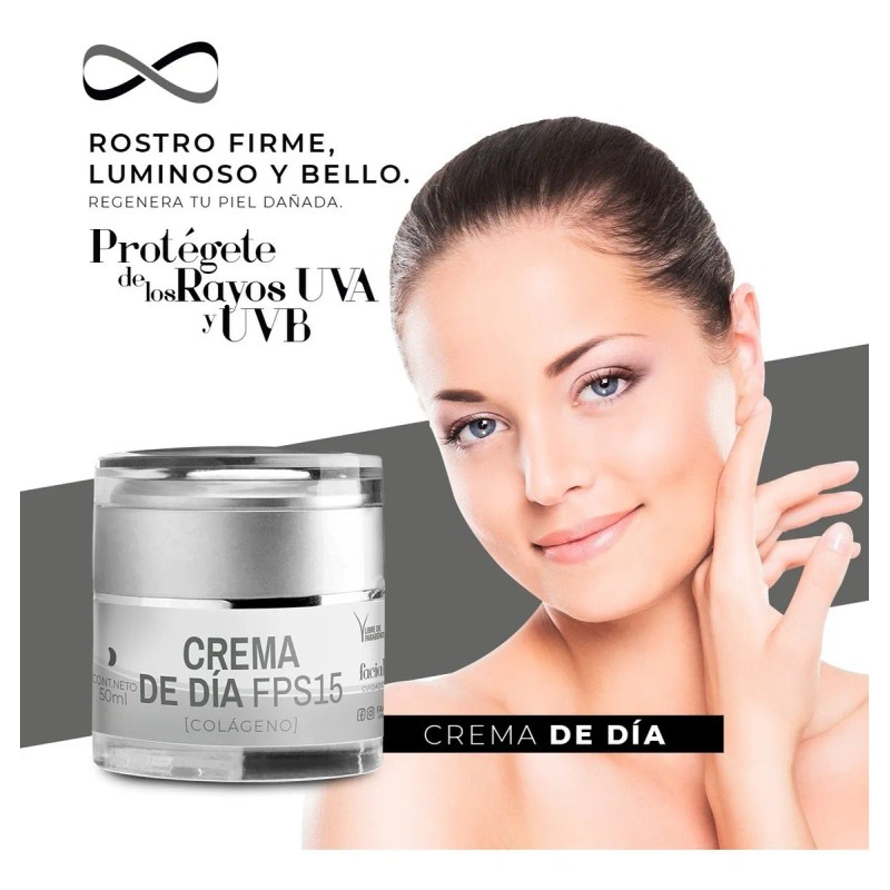 Kit Antiarrugas Crema De Día + Crema De Noche Colágeno