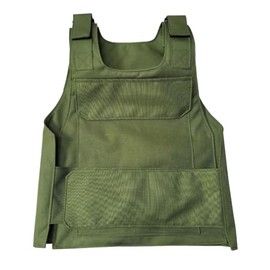 F.N.JACK Tactical Vest Solid Colors - Adjust Straps and Belt with 2 Pockets Outerwear Vests (One Size, OLIVE)