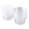 SLSON 100 Pack Gecko Food and Water Cups Gecko Ledge
