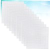 jojofuny 30 Pcs 8x8cm Mesh Plastic Canvas Sheets for DIY