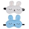 FOMIYES 6 Pcs Plush Rabbit Eye Mask Eye Mask for