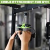 Home Gym Fitness Spreader Bar, Multi-Grip Wide Lat Pull Down
