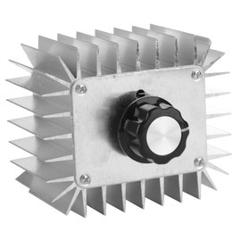 Motor Speed Regulator Voltage Regulator 5000W Thyristor Speed Controller High-Power Light Regulation/Speed Regulation/Temperature Regulation Module AC 220V