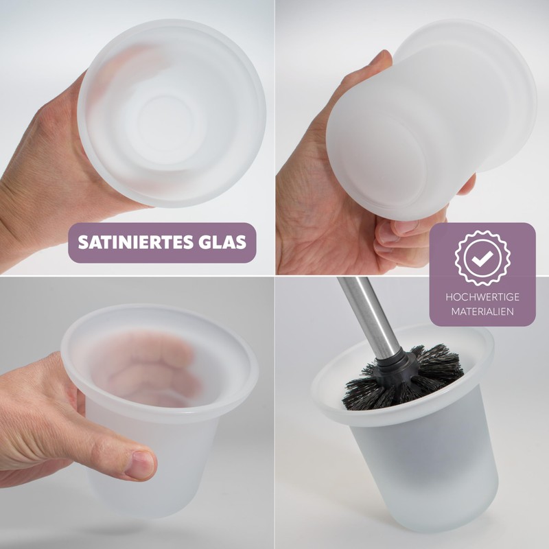 bremermann® Replacement Glass for PIAZZA & LUCENTE Toilet Brushes