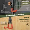 SANGIFT 8 Pcs Magnetic Hooks Heavy Duty, D44 Industrial-Grade Neodymium