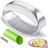 Garlic Press Rocker Heavy Duty Stainless Steel Garlic Mincer Garlic