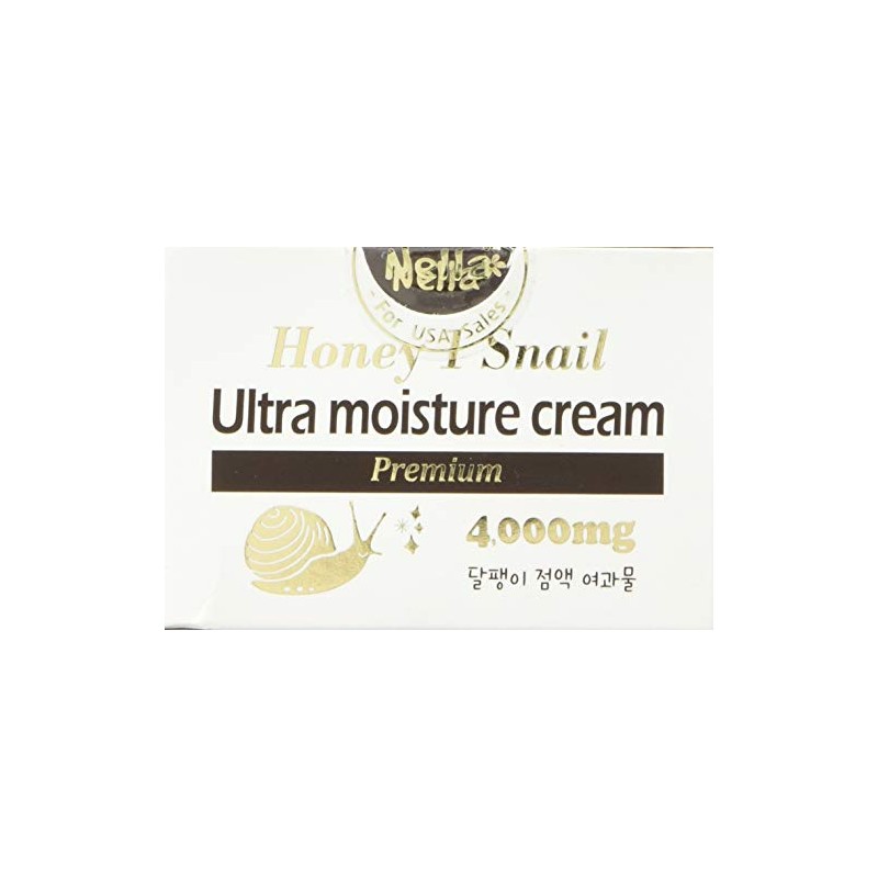 Nella Honey 1 Snail Ultra Moisture Cream, Enriched Snail Extract