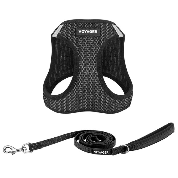 Voyager Step-in Air All Weather Mesh Harness and Reflective Dog
