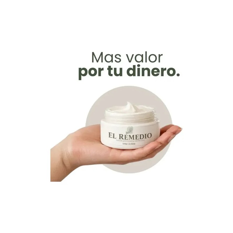 El Remedio Pomada Para Molestias Con 2 Piezas De 100gr