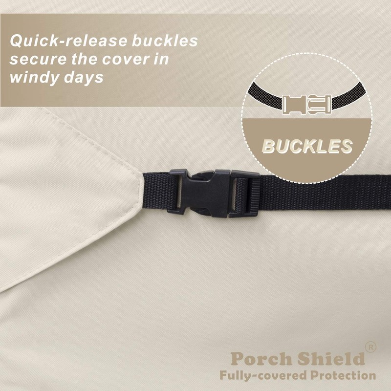 Porch Shield Square Hot Tub Cover - Waterproof Outdoor SPA