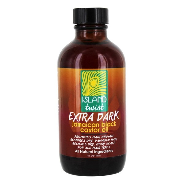 Island Twist Jamaican Black Castor Oil Extra Dark 4oz