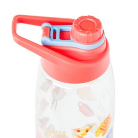 Silver Buffalo Gilmore Girls Watercolor Pattern Icons 28oz Water Bottle w/Screw Lid