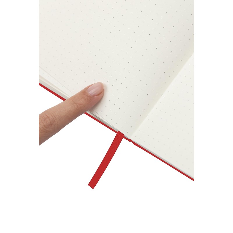 Bullet Journal A5 Dotted Notebook with Faux Leather Hardback Cover