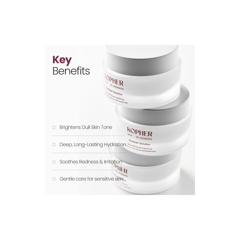 Kopher [4Ever Edition] Solution Cream, humectante facial para todo tipo