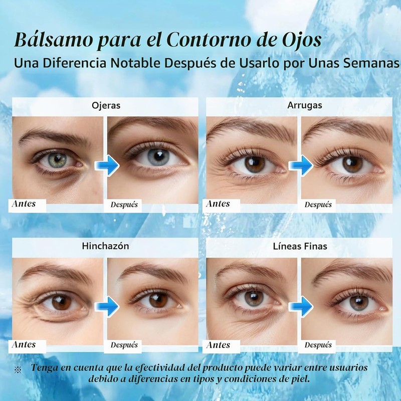Dewyhour - Bálsamo refrescante para debajo de los ojos para
