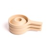 Inspire My Play 3 x Natural Silicone Collapsible Funnels for